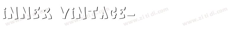 Inner Vintage字体转换
